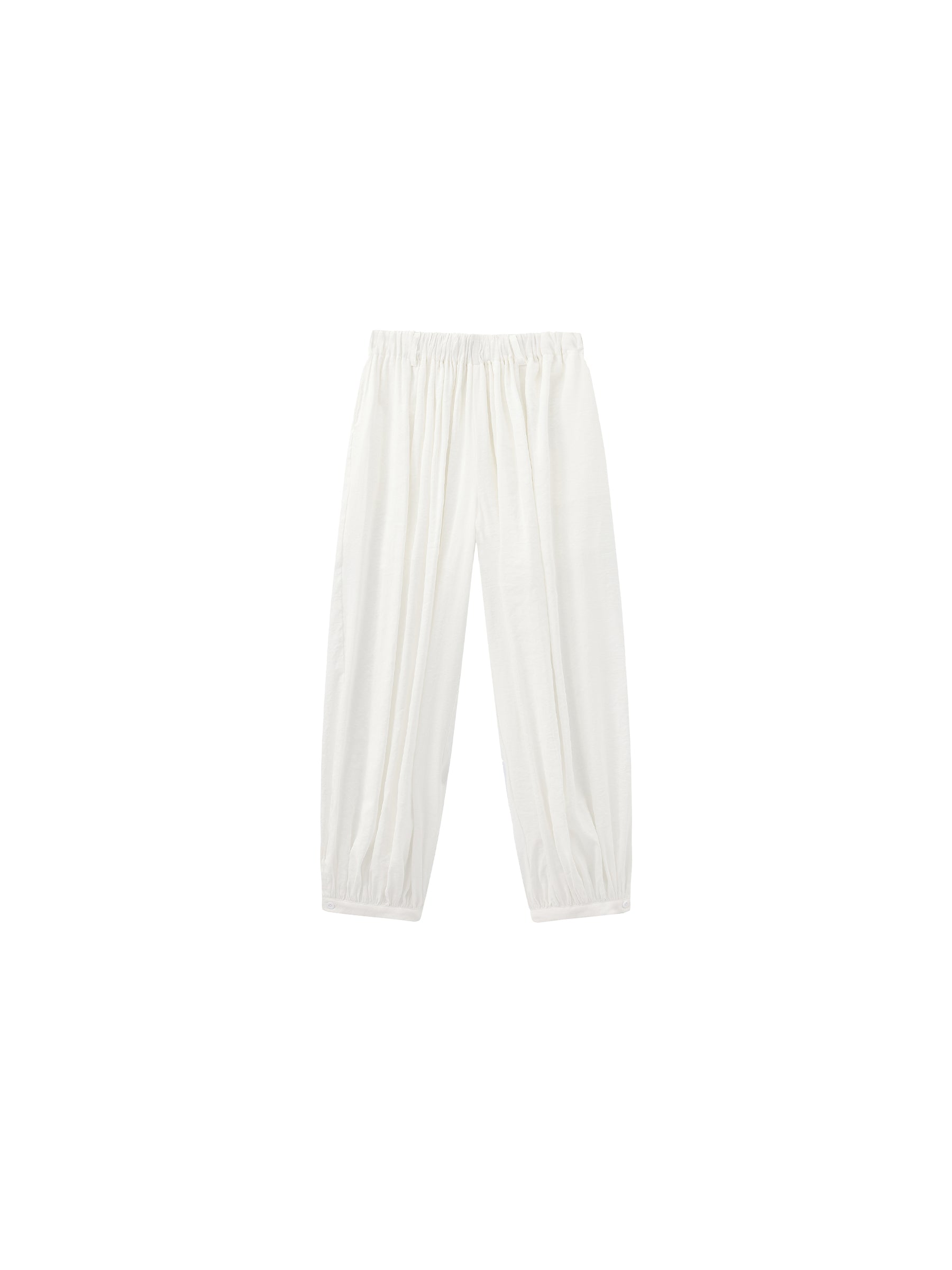 CUBIC Pleated Lantern Pants-13