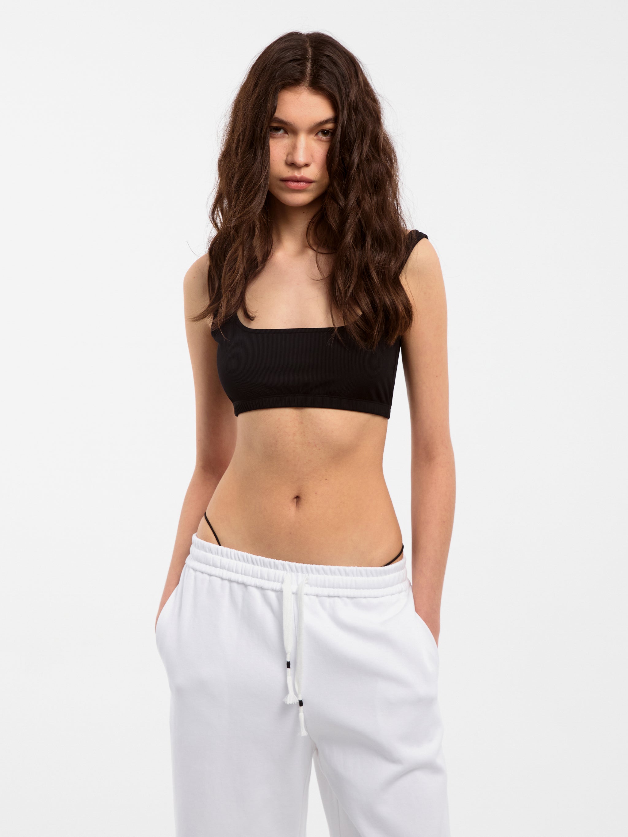 CUBIC U-neck Tank Top-13