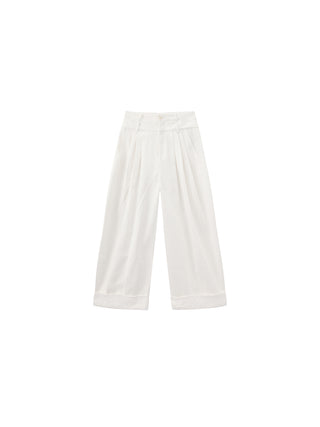 CUBIC Embroidery Casual Pants