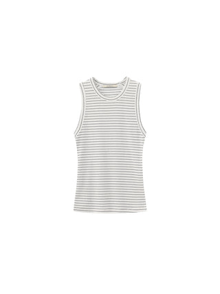 CUBIC Lyocell Striped Linen Vest