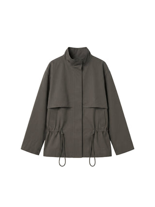 CUBIC Drawstring Cotton Field Jacket
