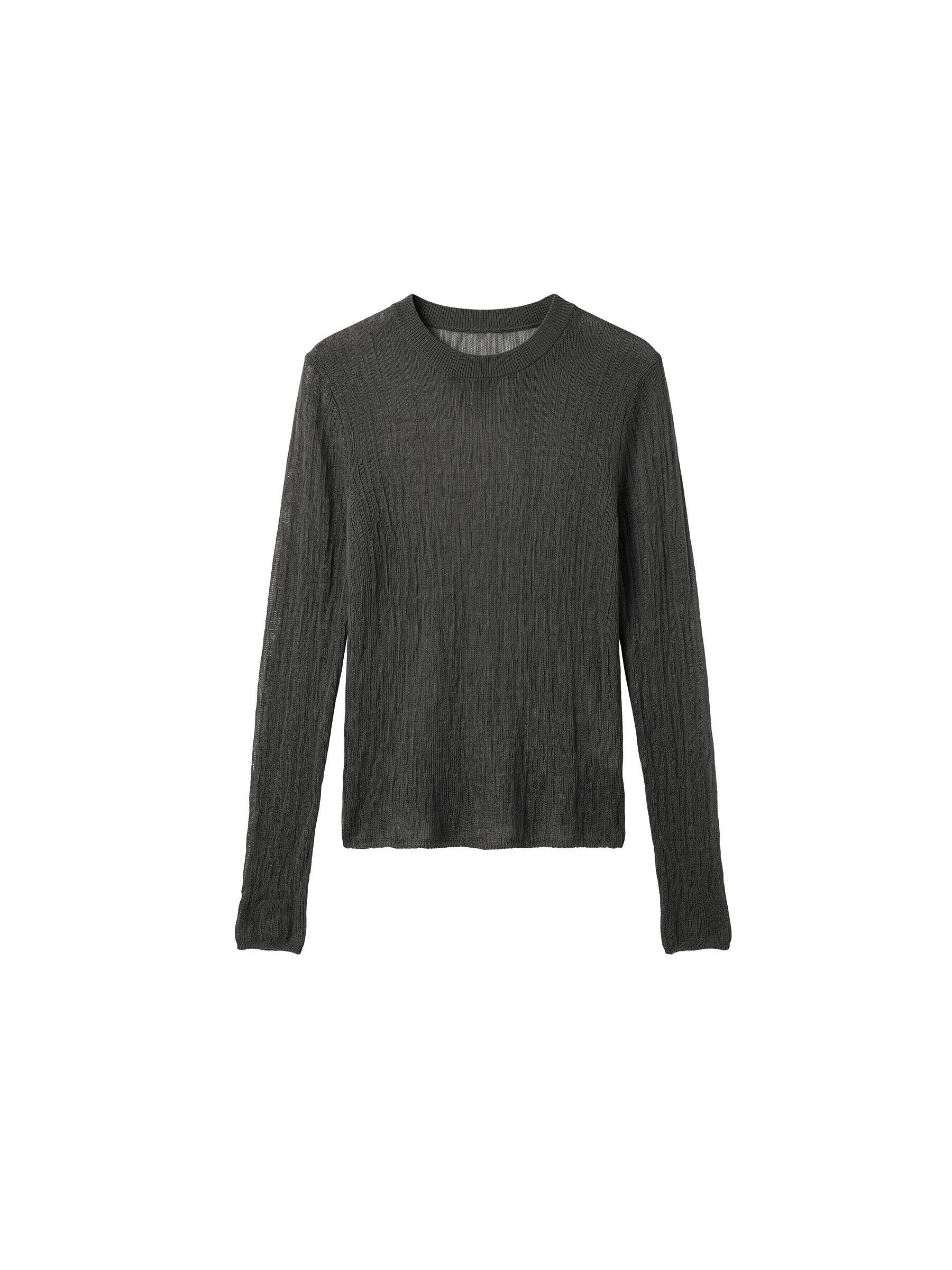 CUBIC Alpaca Blend Crew Neck Sweater-13