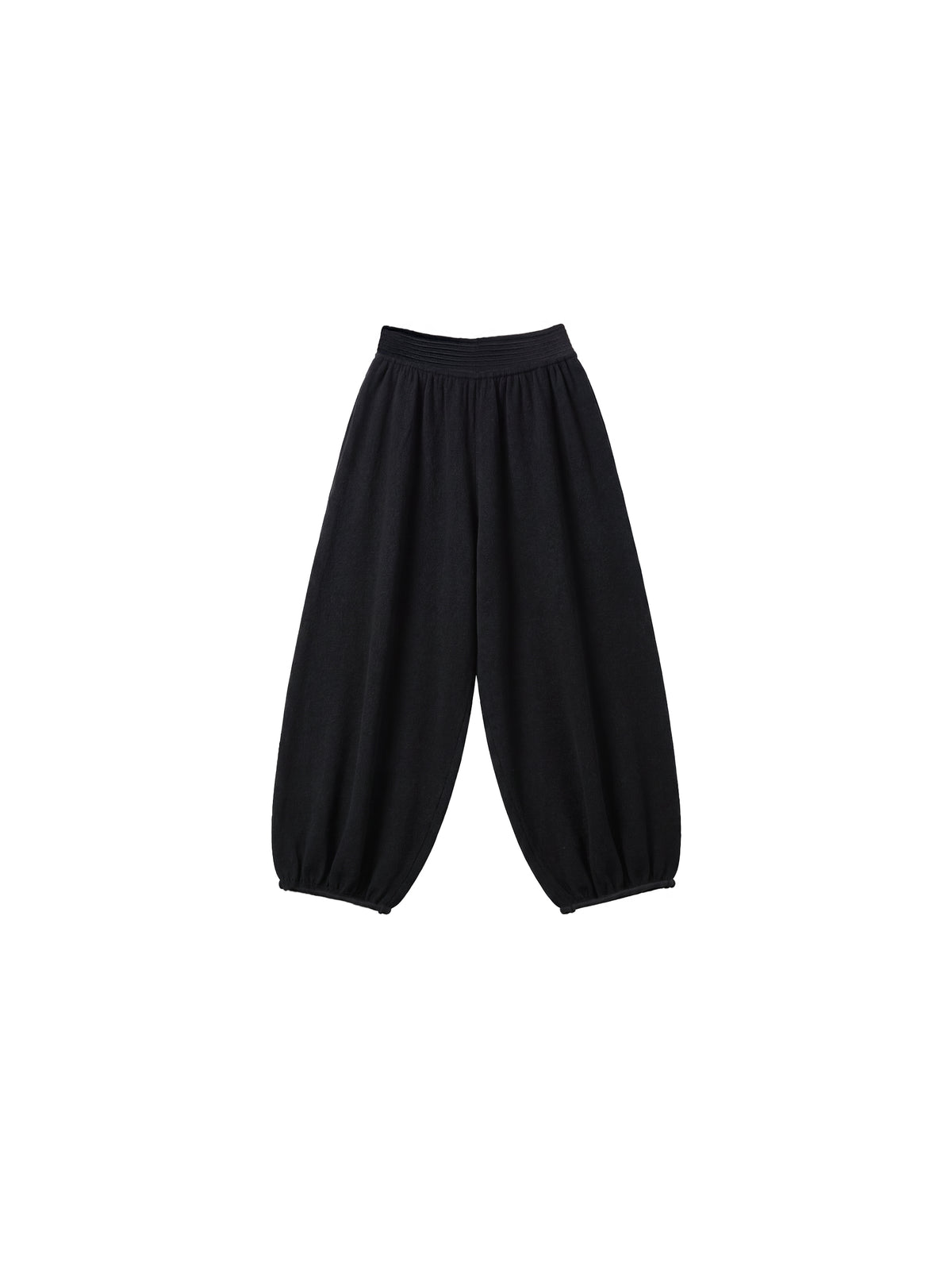 CUBIC Relaxed Knit Balloon Trousers-12