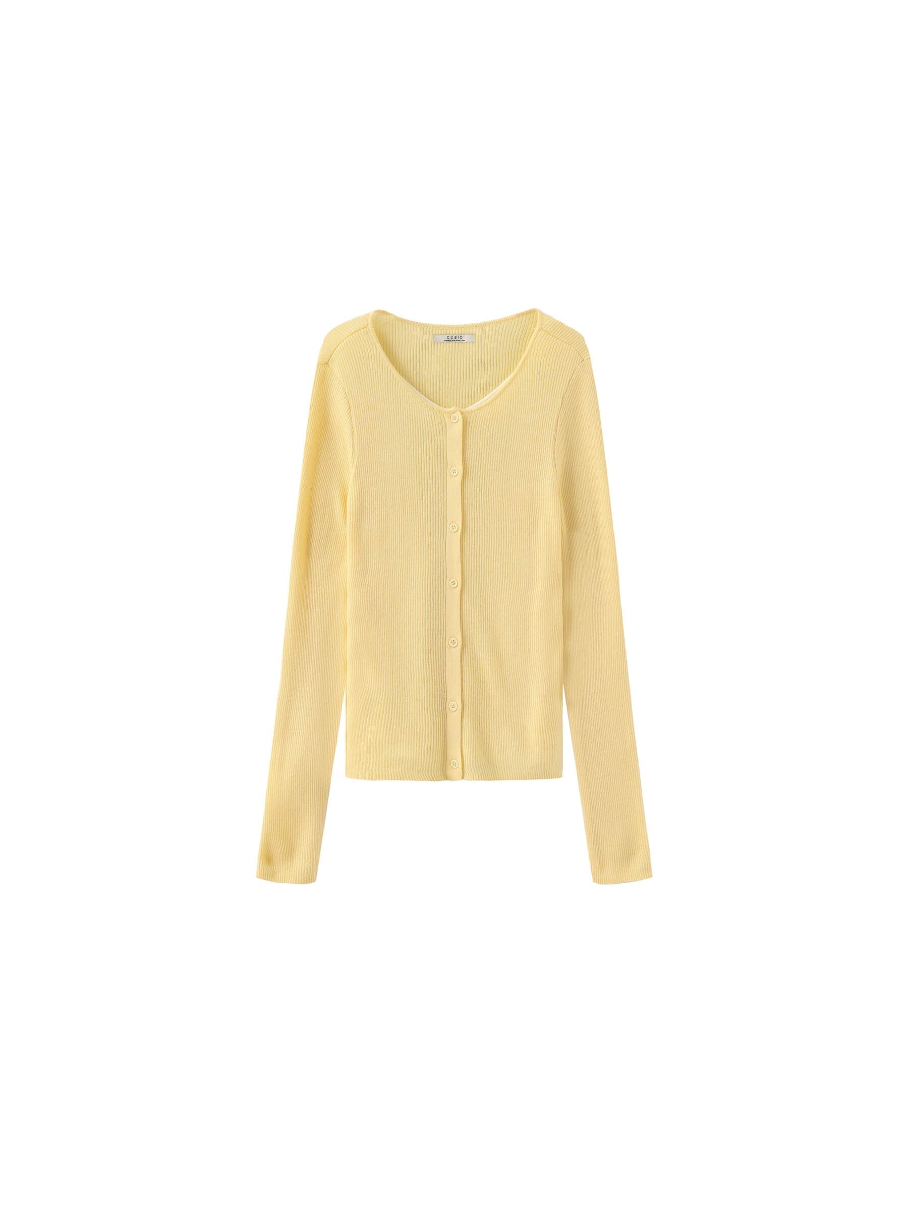 Slim-Fit Long Sleeve Layered Knit Cardigan-15
