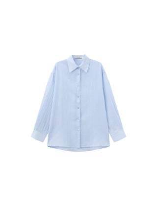 CUBIC Ramie Lightweight Long-Sleeved Shirt