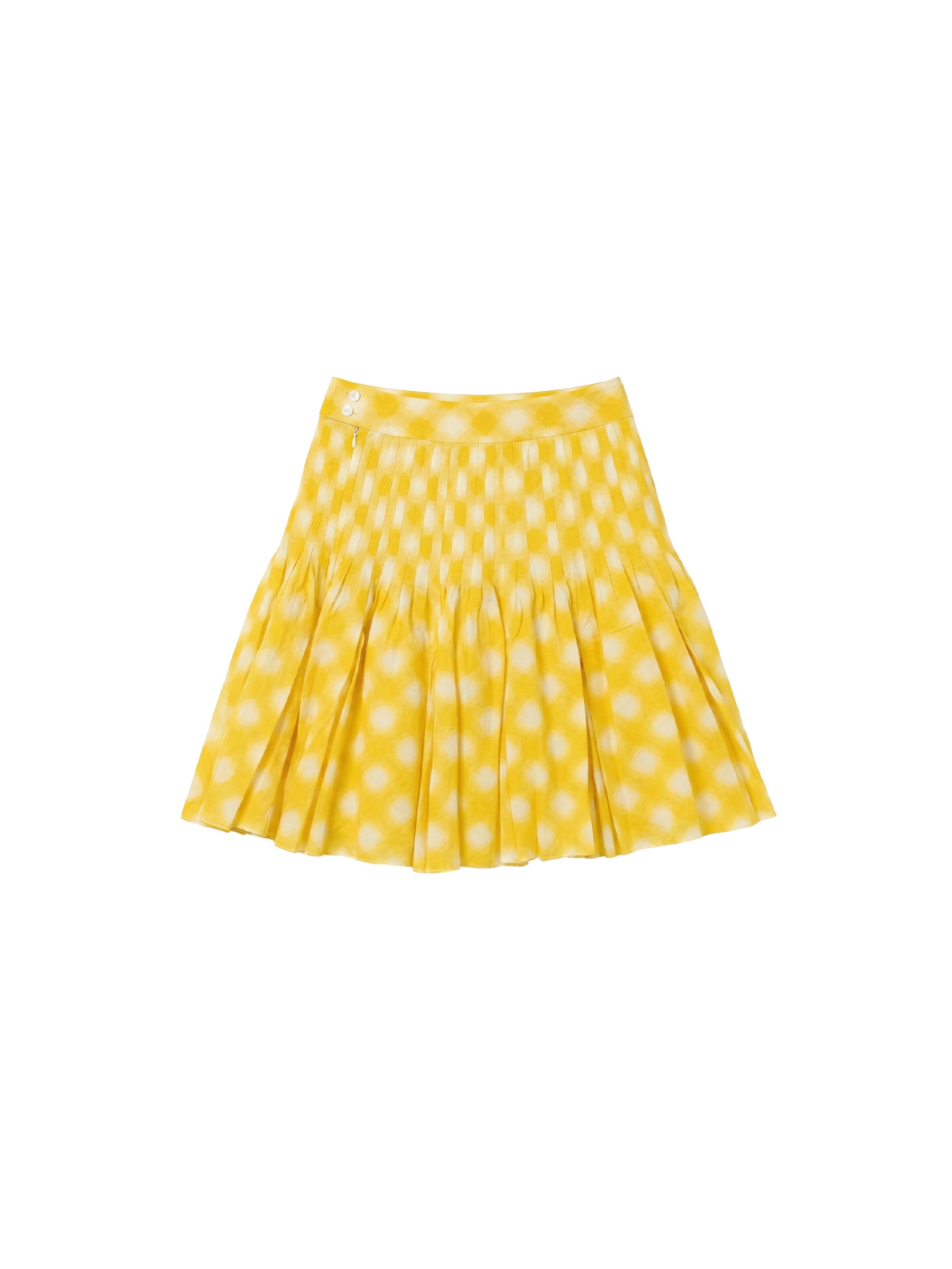 CUBIC Acetate Pleated Umbrella Skirt-13