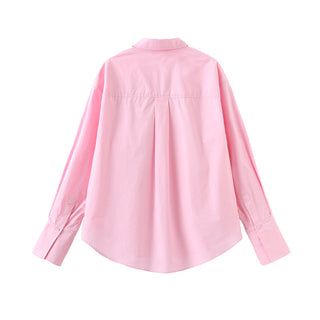 Classic Shirt with Turn-Up Cuffs