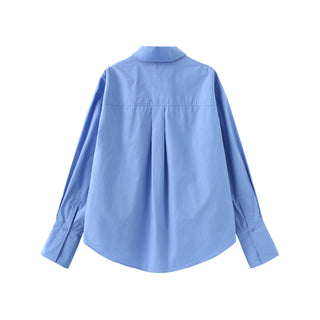 Classic Shirt with Turn-Up Cuffs