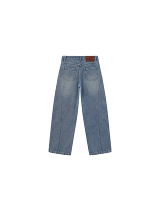 CUBIC Curved Ribbon Jeans