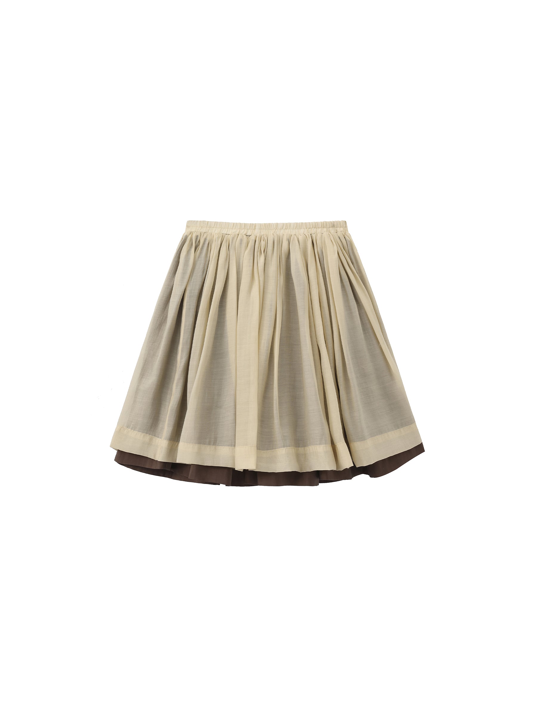 CUBIC Chic Lyocell Tiered Flare Skirt-14