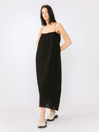 Spaghetti Strap A-line Maxi Dress