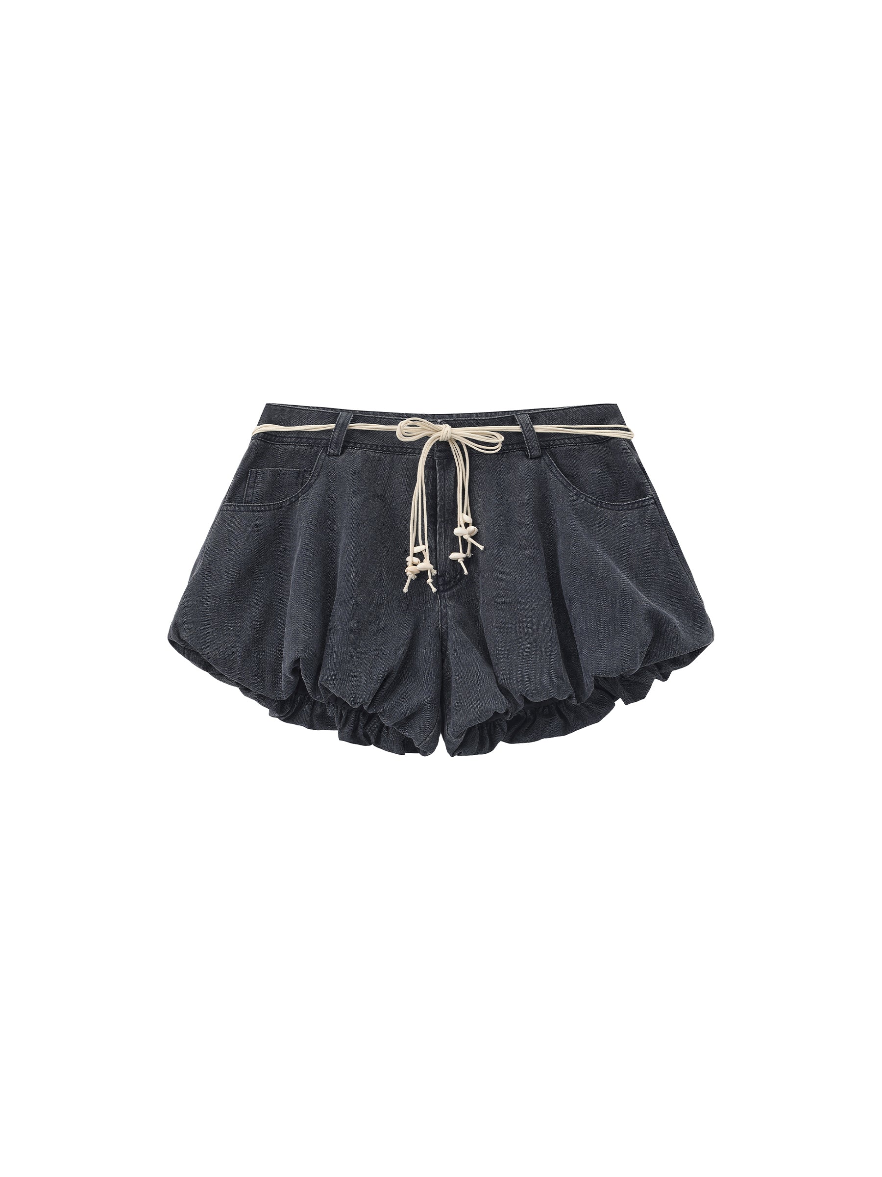CUBIC Cotton Ruffled Bubble Shorts-14