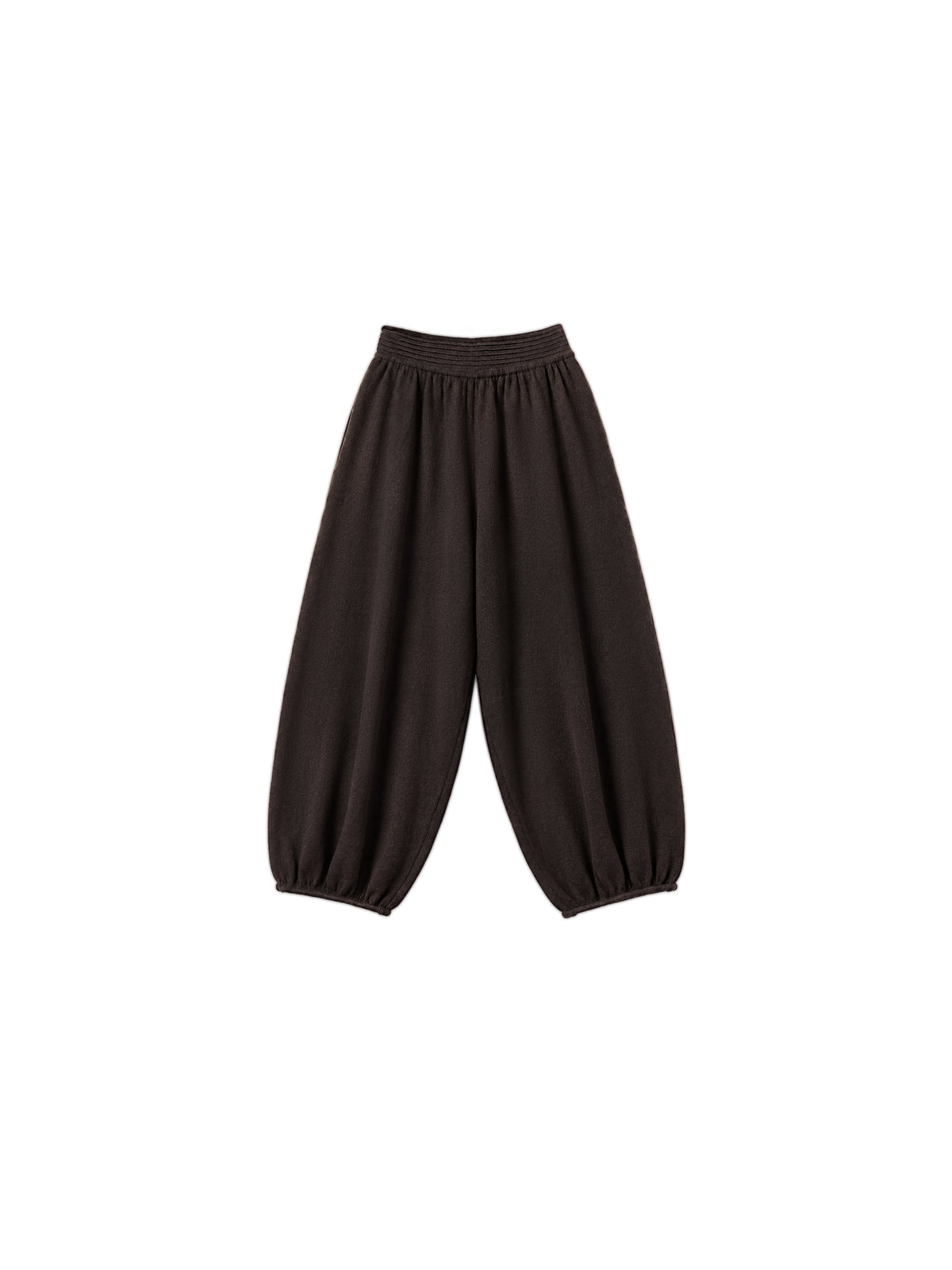 CUBIC Relaxed Knit Balloon Trousers-13