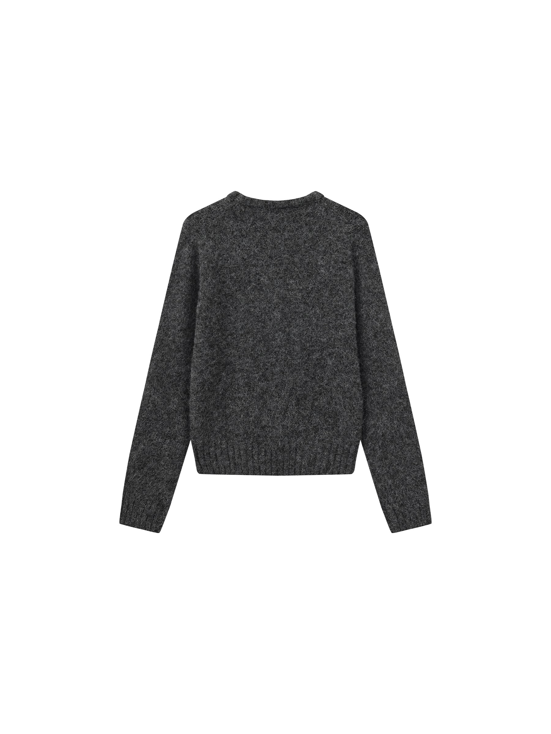 CUBIC Cat Print Wool Blend Sweater-14