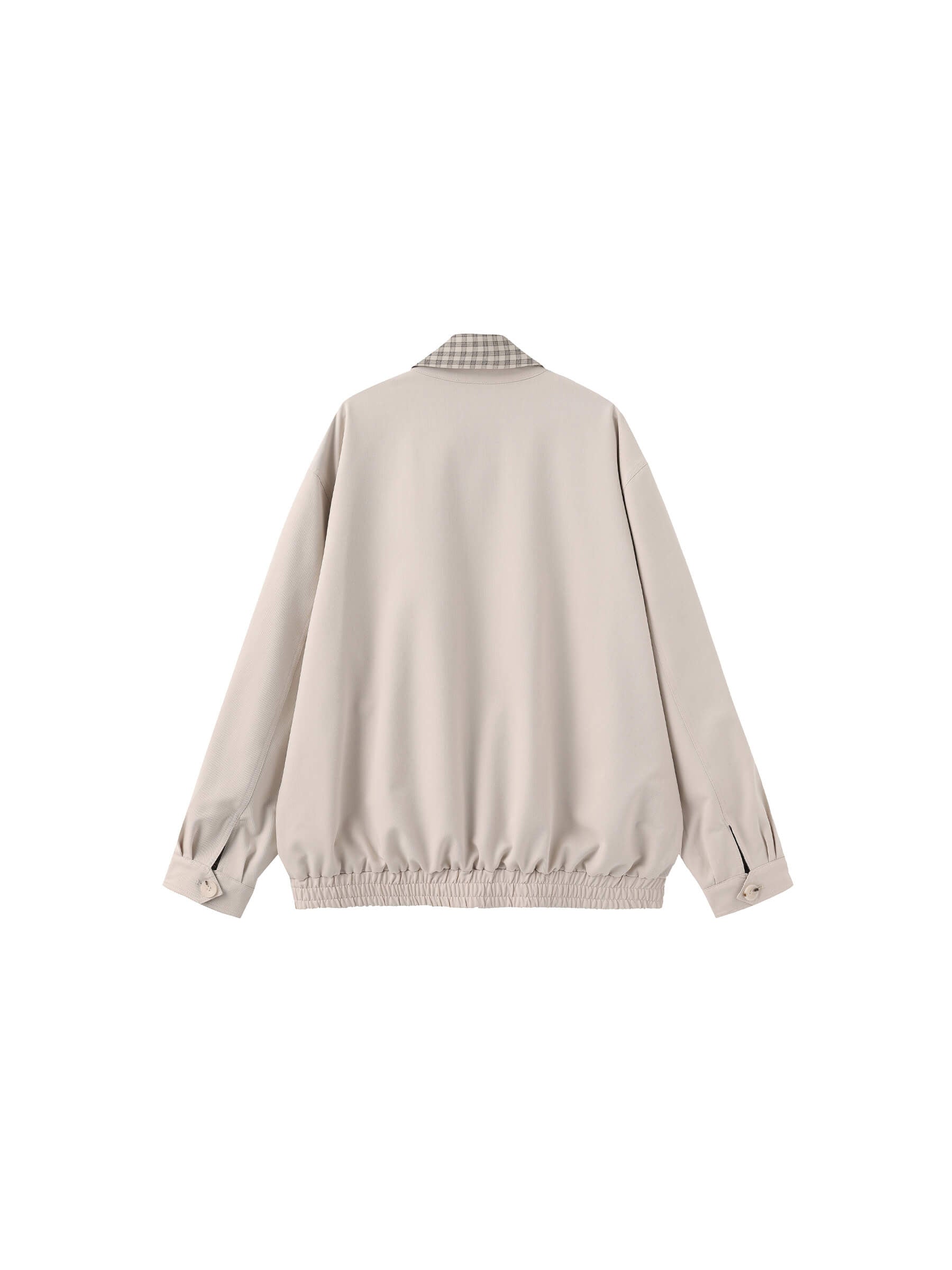 Reversible Jacket with Color-Block Collar-16