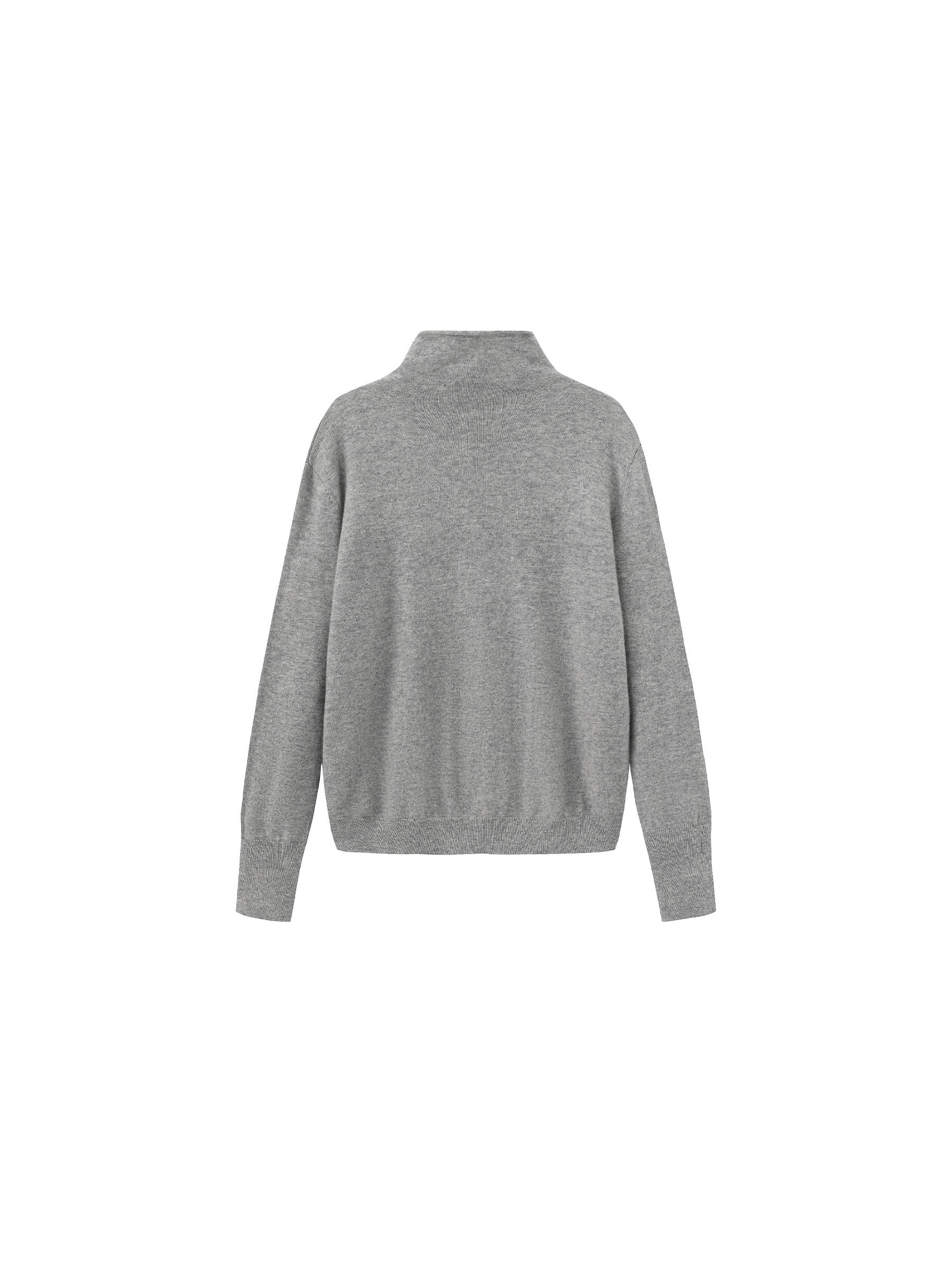 Relaxed Knit Cardigan Jacket in 100% Wool-14