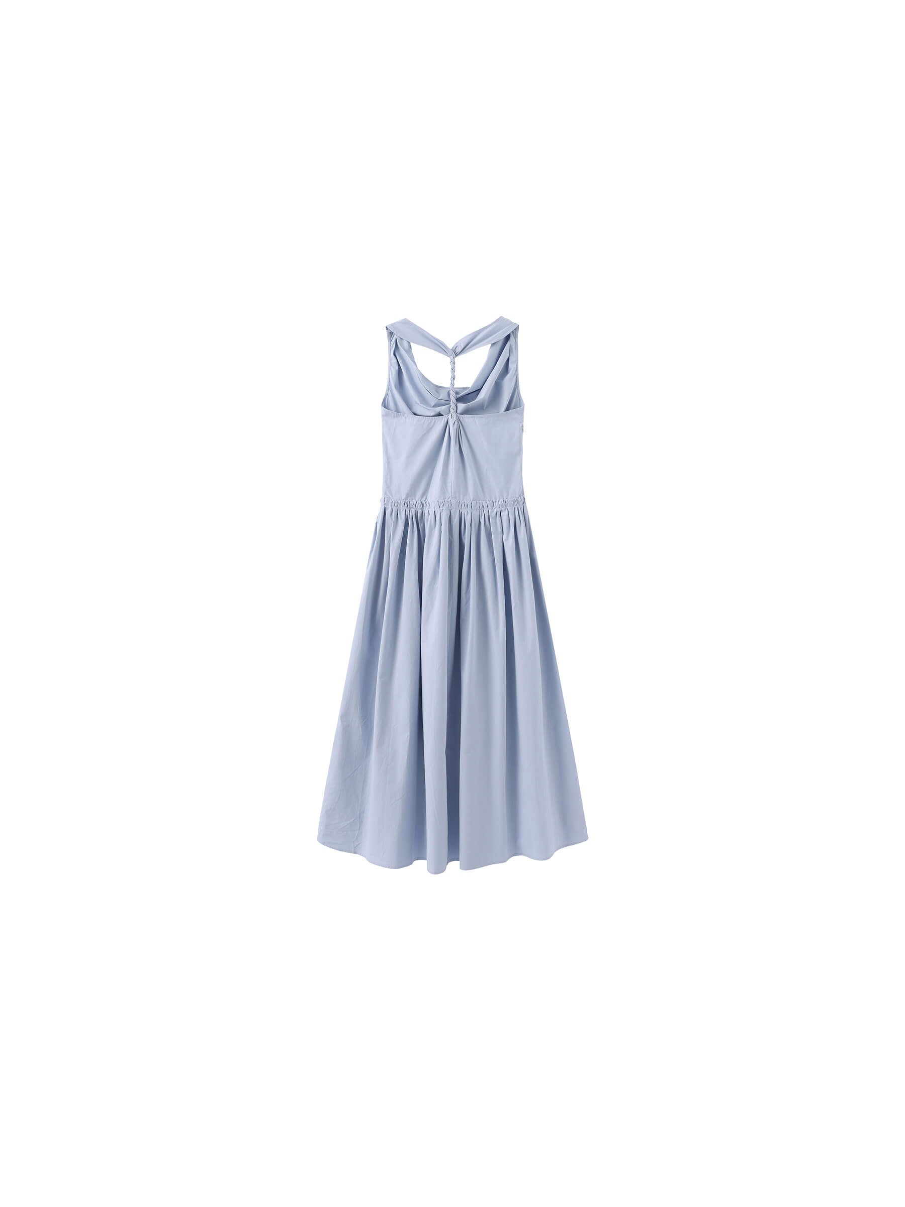 CUBIC 100% Cotton Halter Neck Cowl Dress-14