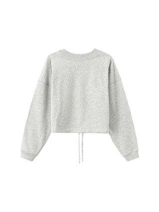 Short Basic Sweatshirt