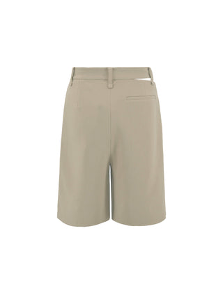 Asymmetric Cut Out Tailored Shorts