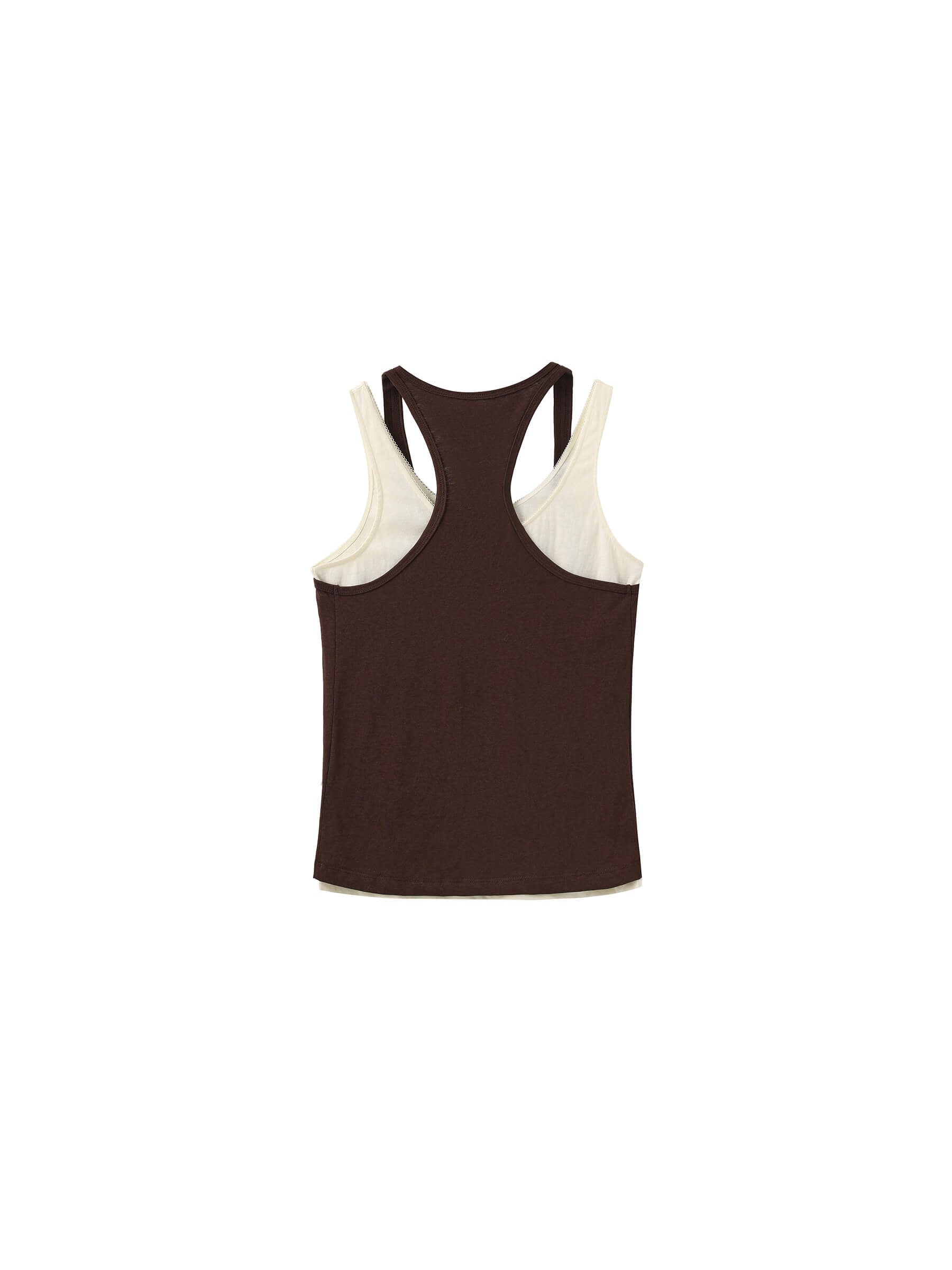 Convertible Two-Piece Color-Block Layered Vest-16