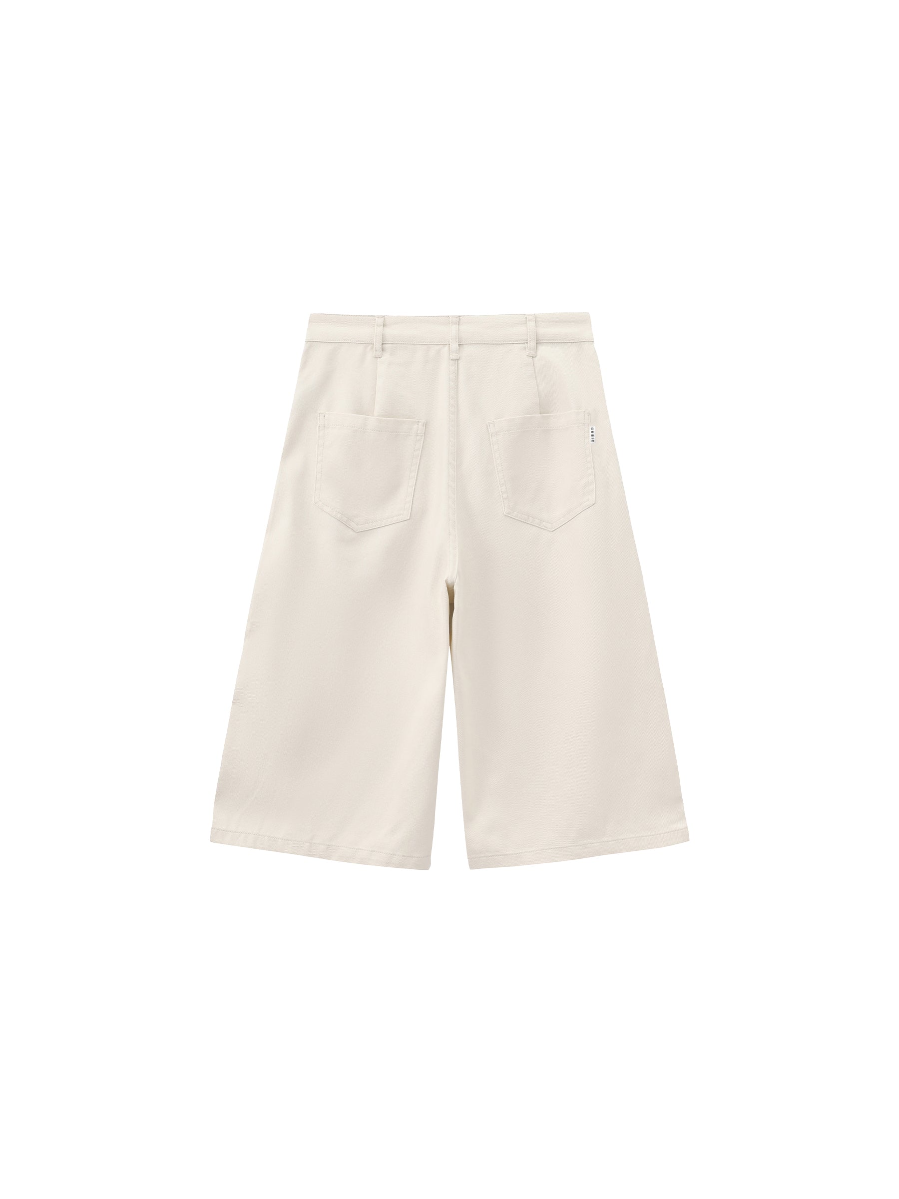 CUBIC Classic Straight Leg Casual Mid-Length Pants-14