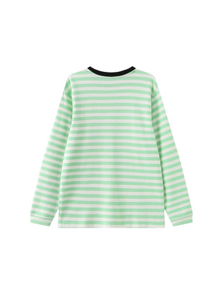 Oversized Striped Long Sleeve Top