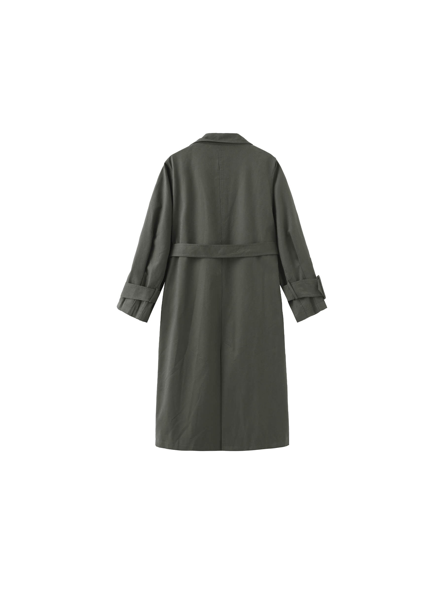 Overlay Mid-Length Trench Coat-18