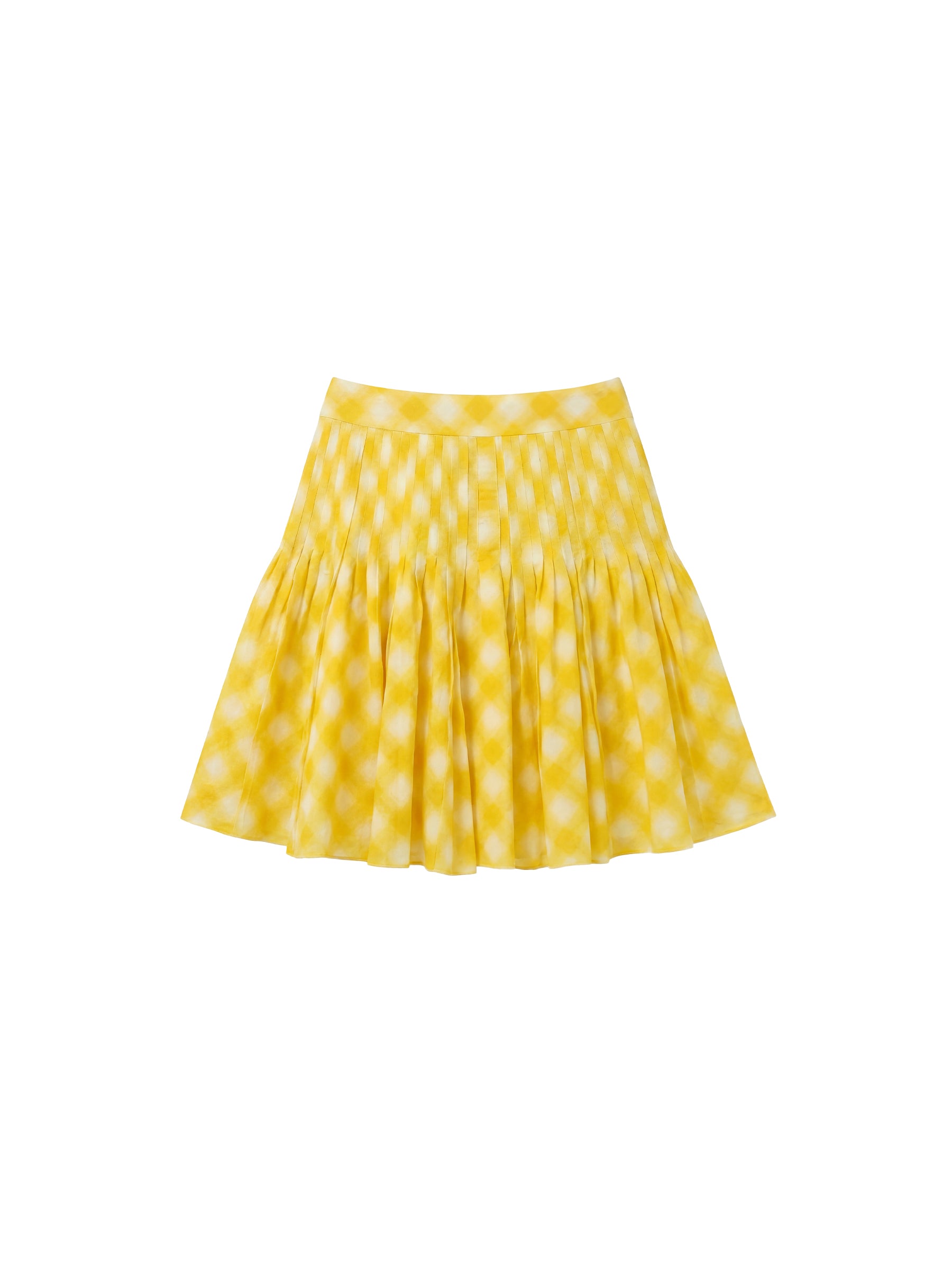 CUBIC Acetate Pleated Umbrella Skirt-14