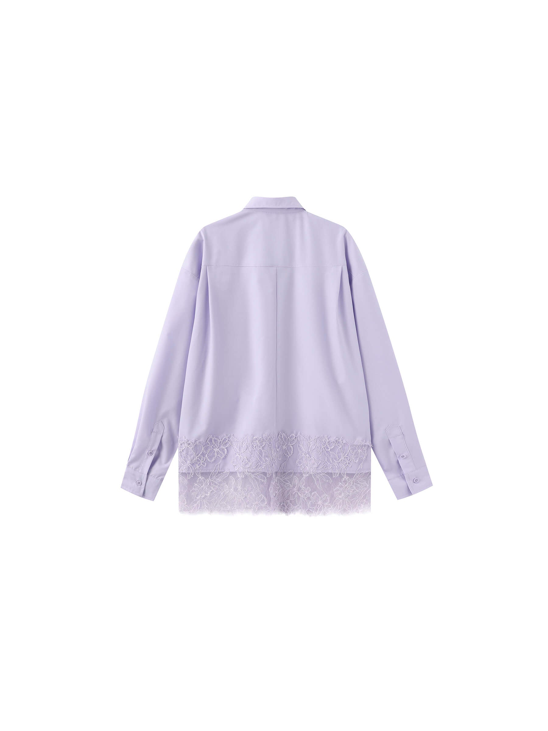 Lace Panel Shirt-19