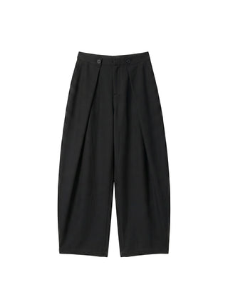 CUBIC Draped Wide Leg Trousers