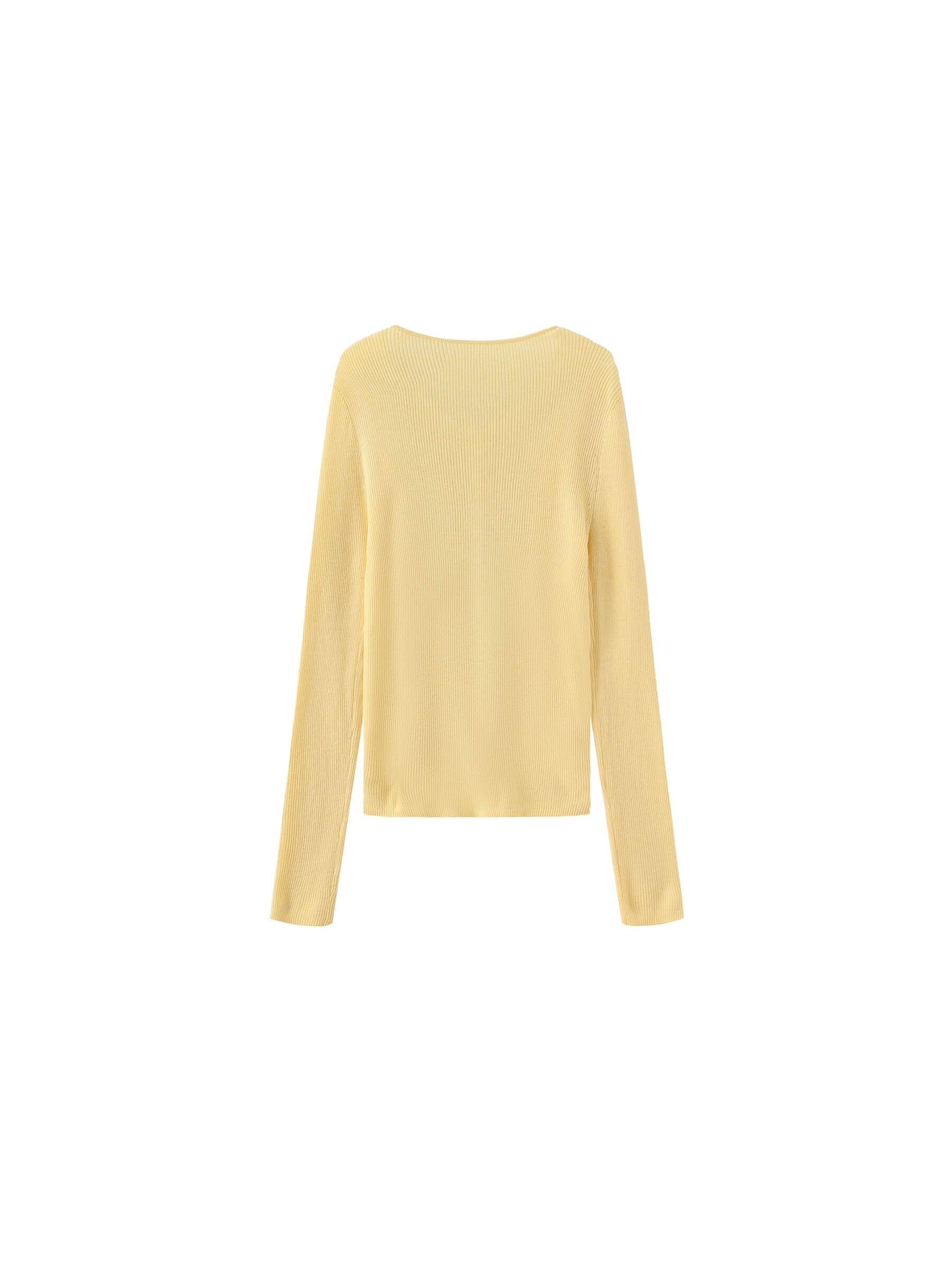 Slim-Fit Long Sleeve Layered Knit Cardigan-16