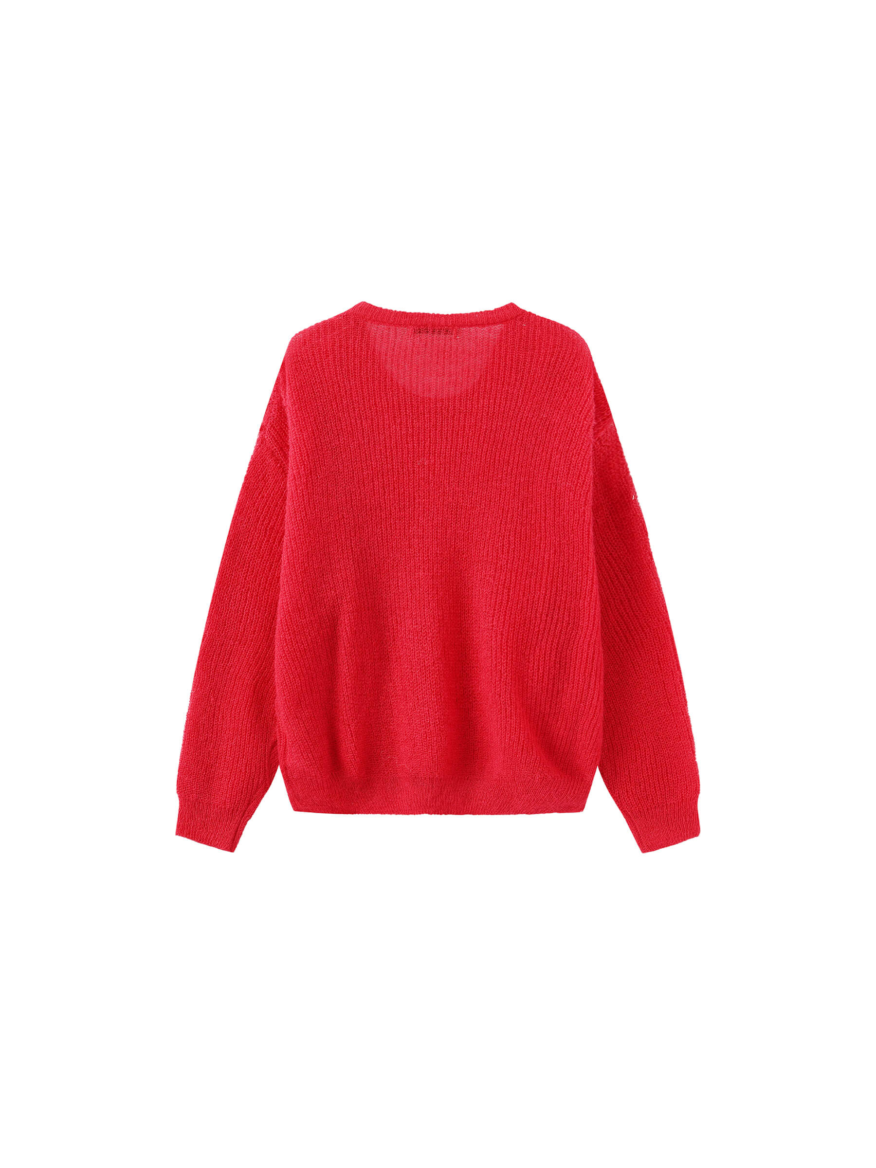 "CUBIC" Embroidered Crewneck Sweater-14