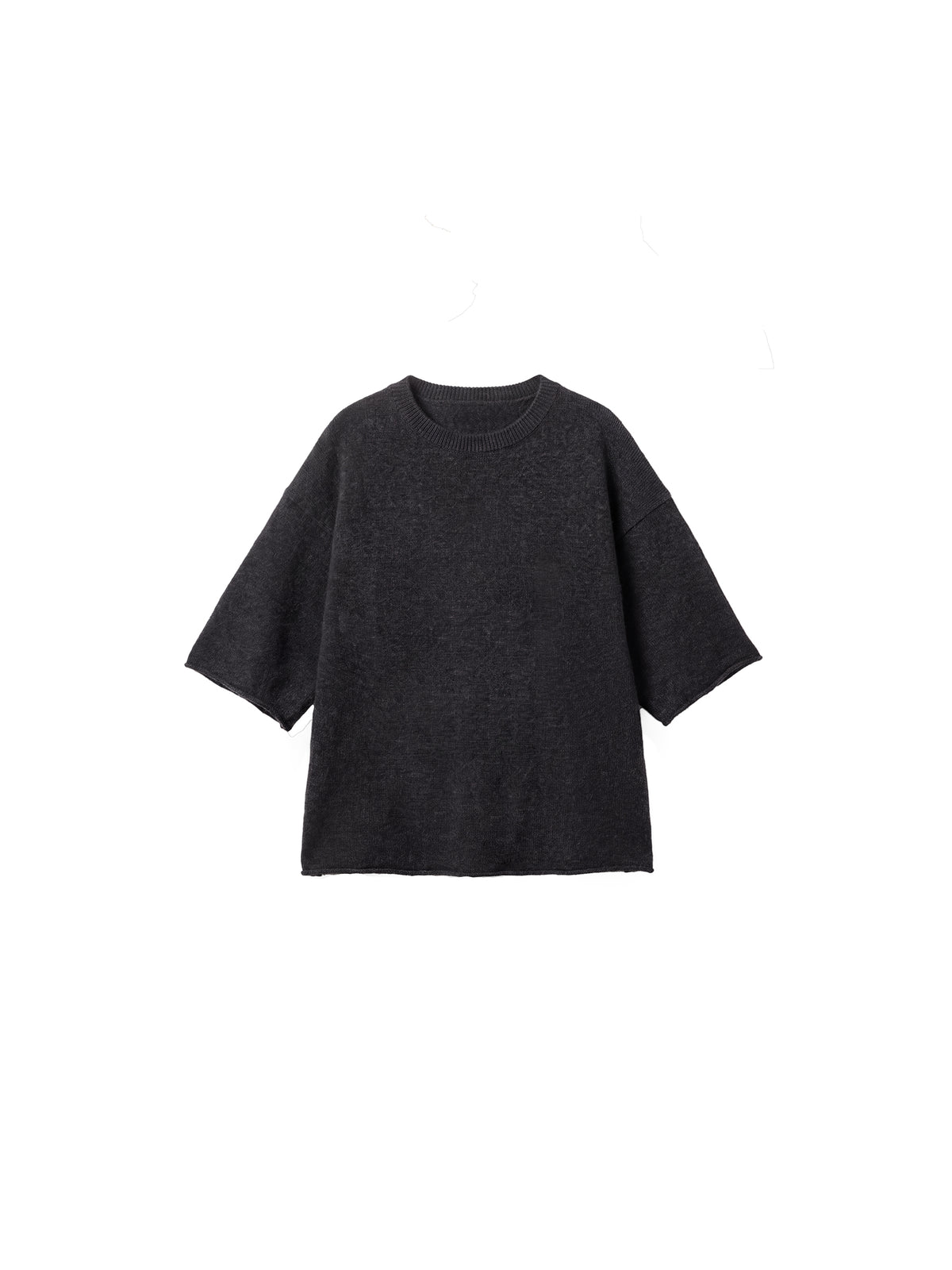 CUBIC Relaxed Striped Fluffy Knit Top-14