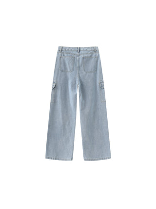 Low Waist Cargo Jeans