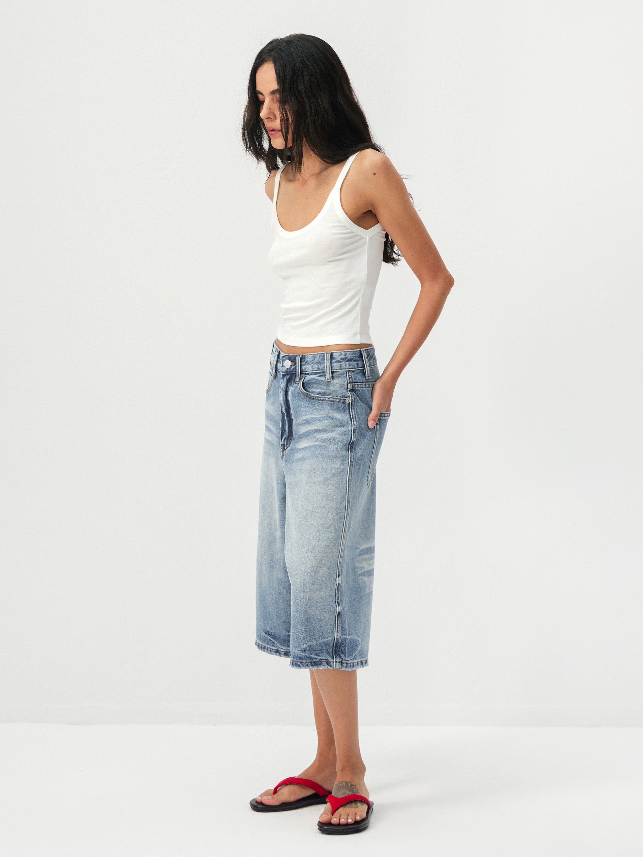 CUBIC Lyocell-Linen Blend Tank Top-14