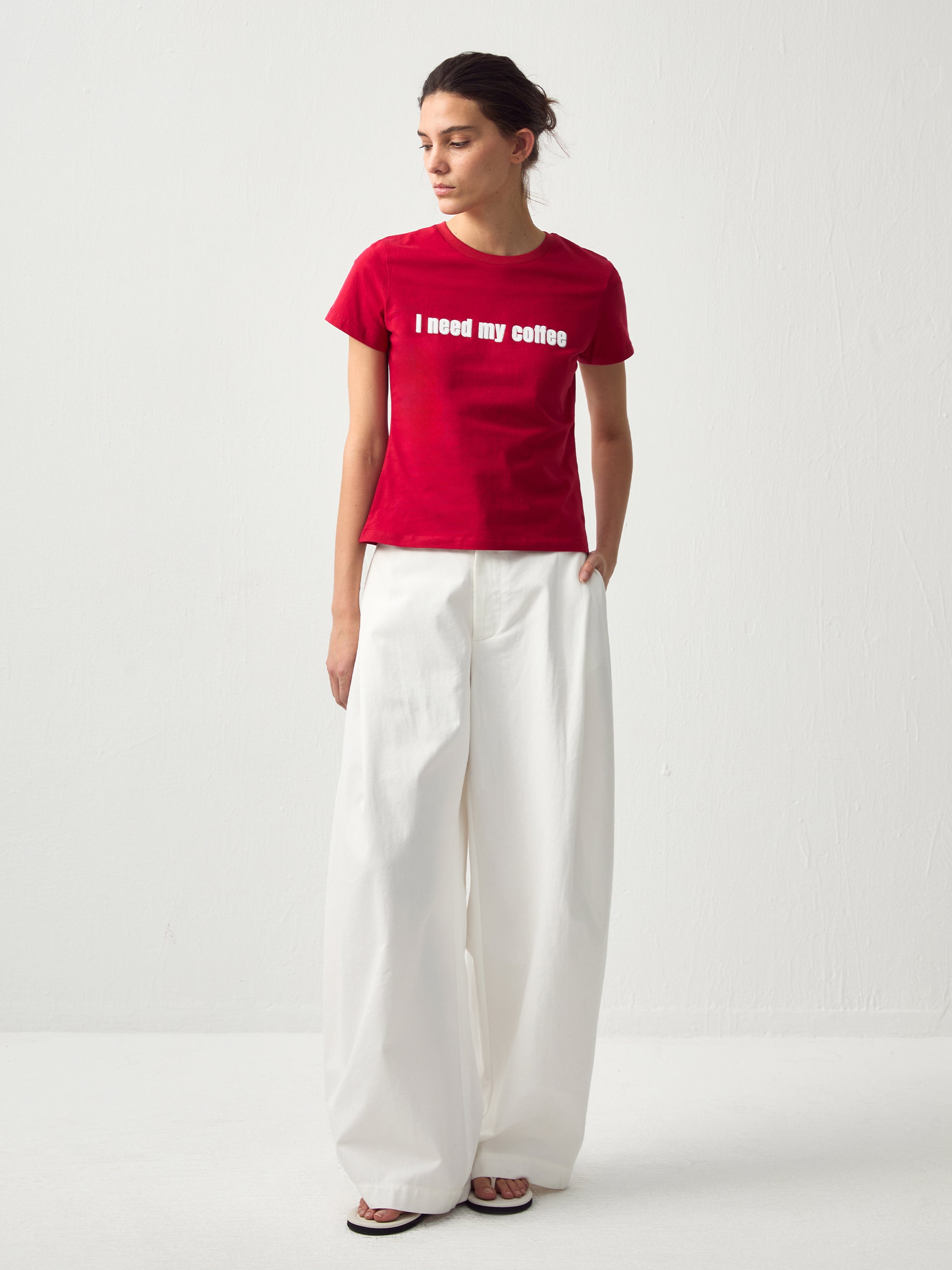 CUBIC 'I need my coffee' T-Shirt-15
