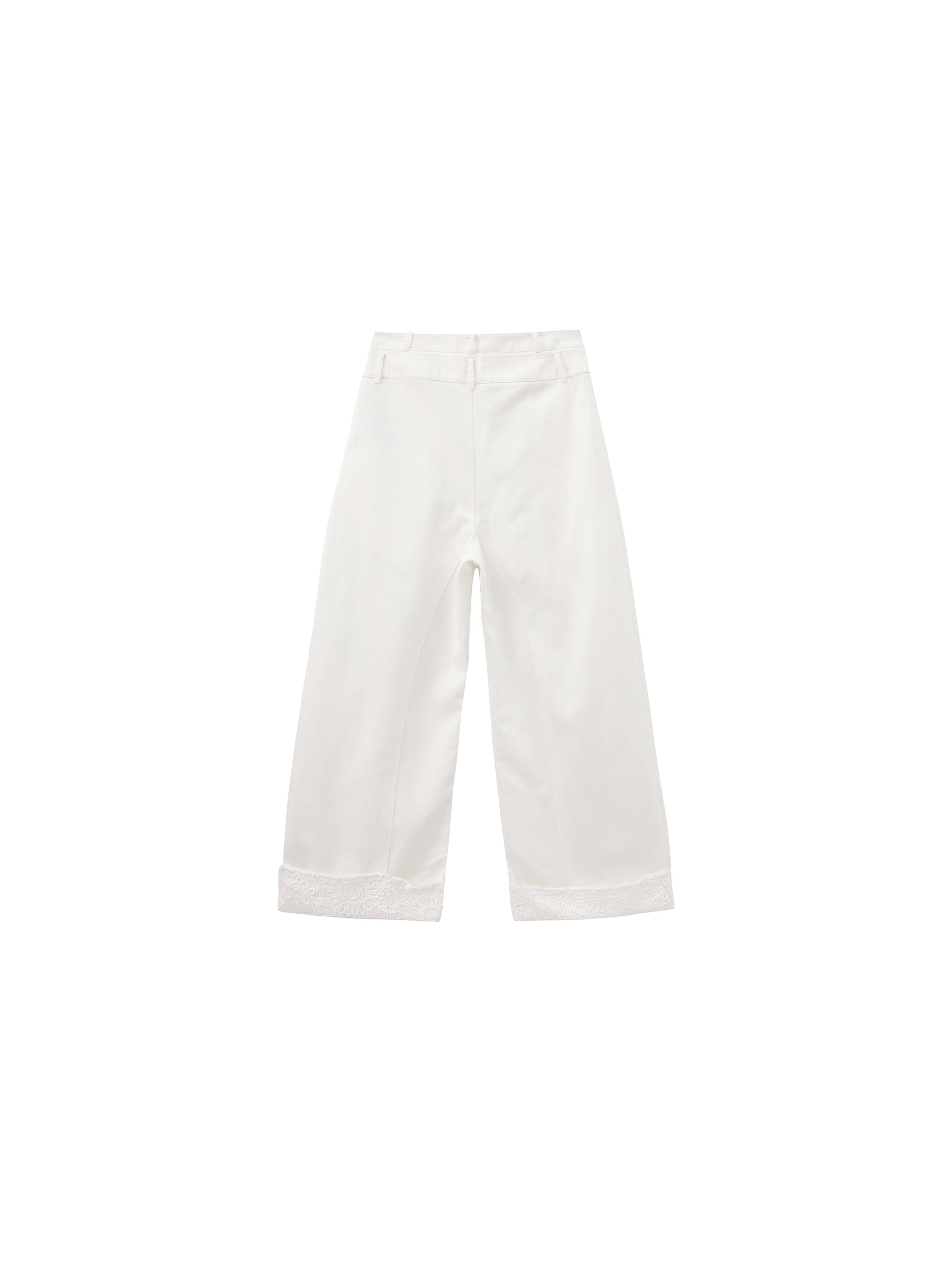 CUBIC Embroidery Casual Pants-14