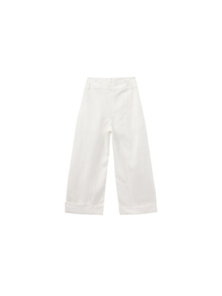 CUBIC Embroidery Casual Pants