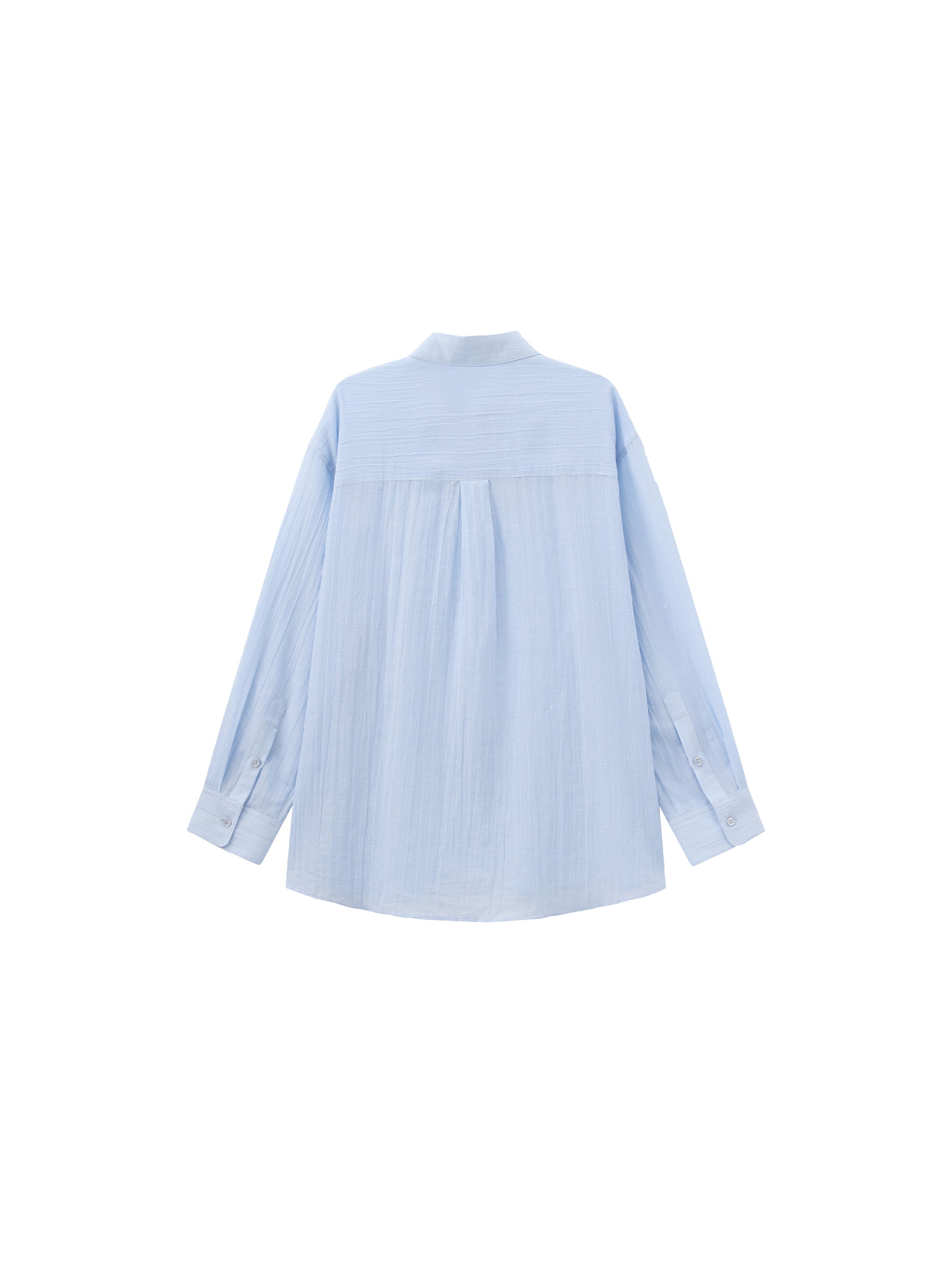 CUBIC Ramie Lightweight Long-Sleeved Shirt-14