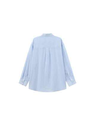 CUBIC Ramie Lightweight Long-Sleeved Shirt