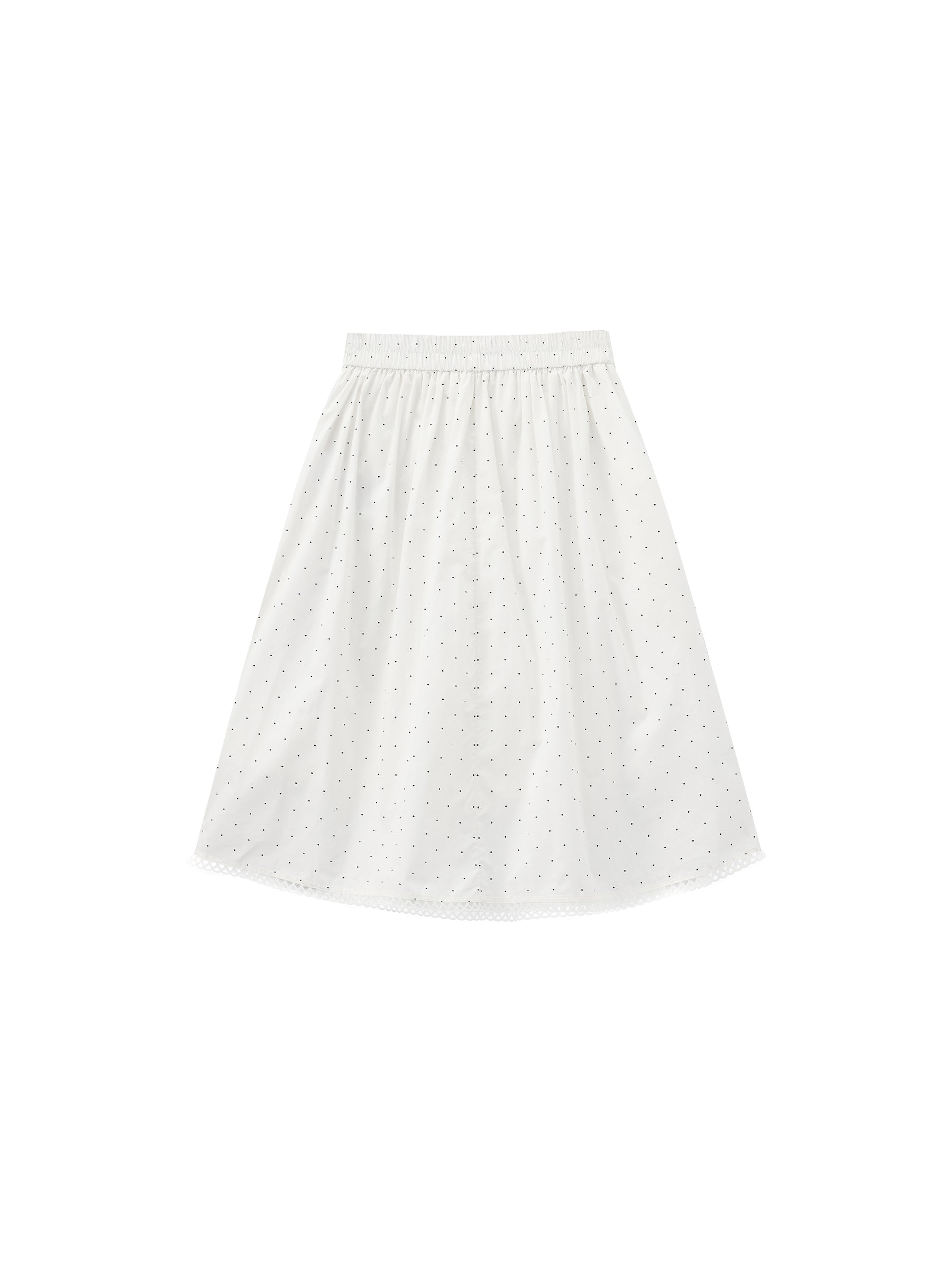 CUBIC Chic Polka Dot Lace Trim Skirt(Pre order: 7 days)-14