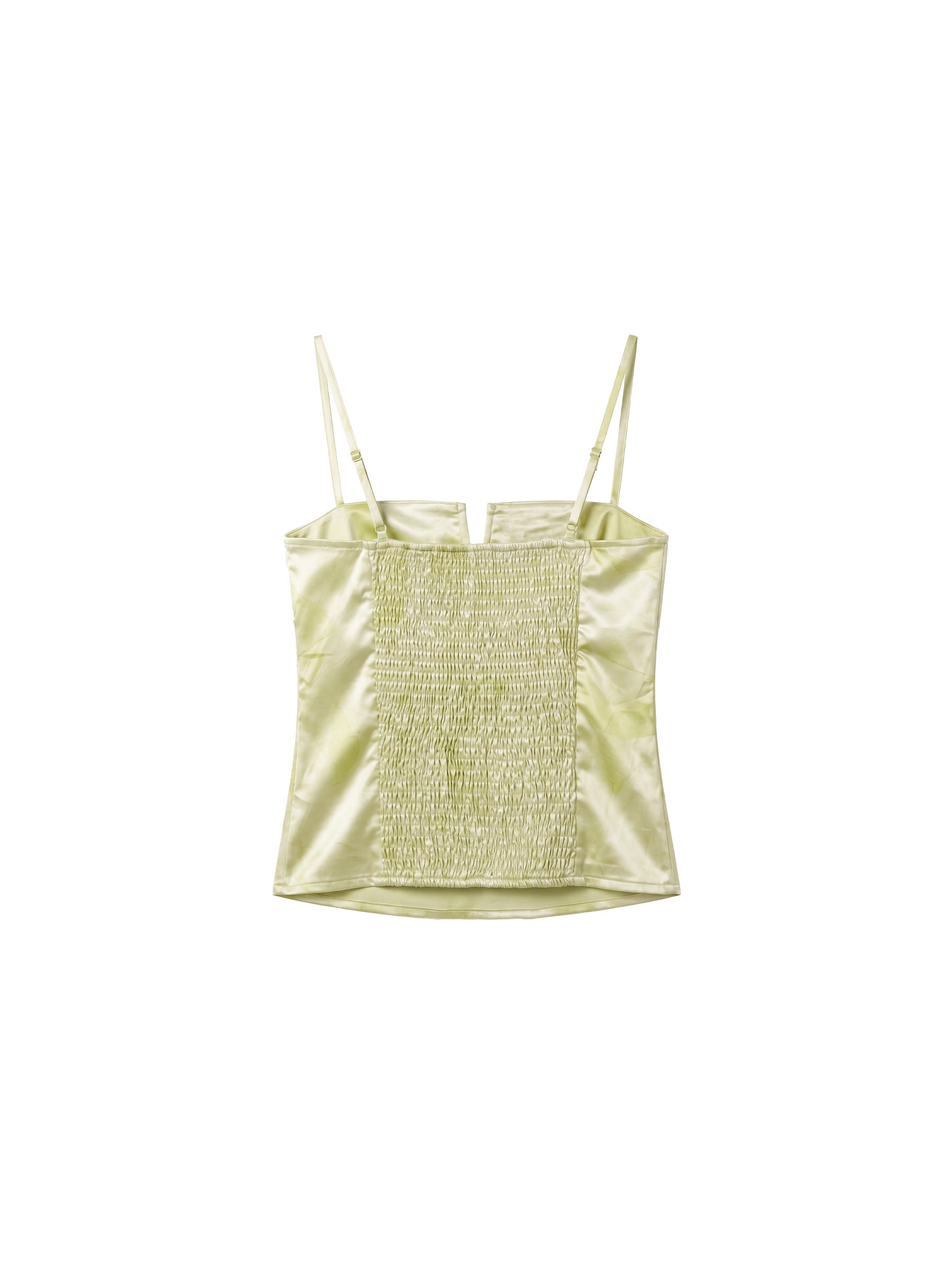 CUBIC Satin Notch Neck Camisole Top-14