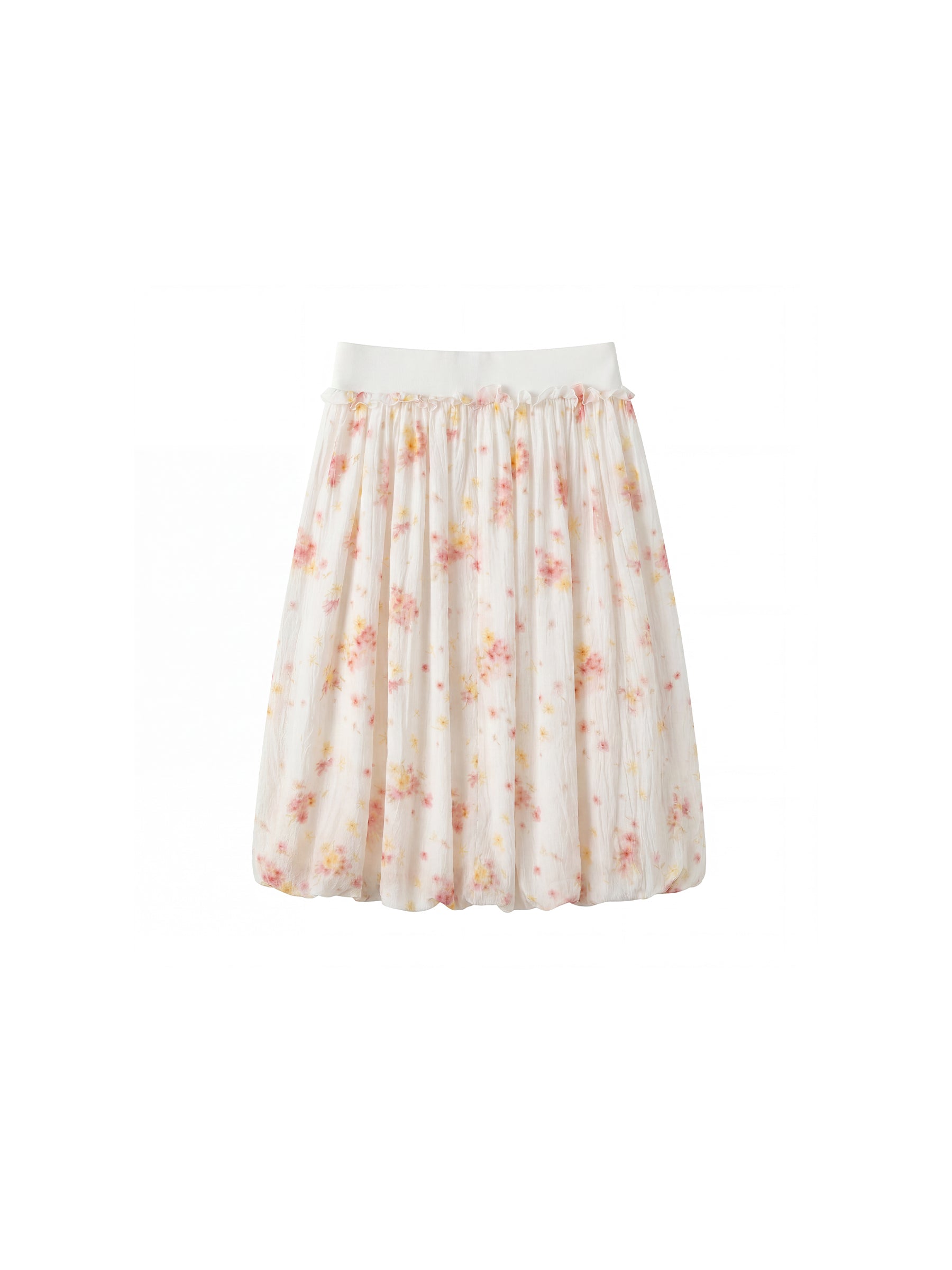 CUBIC Acetic Bud Midi Skirt-14