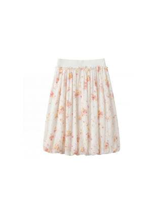 CUBIC Acetic Bud Midi Skirt