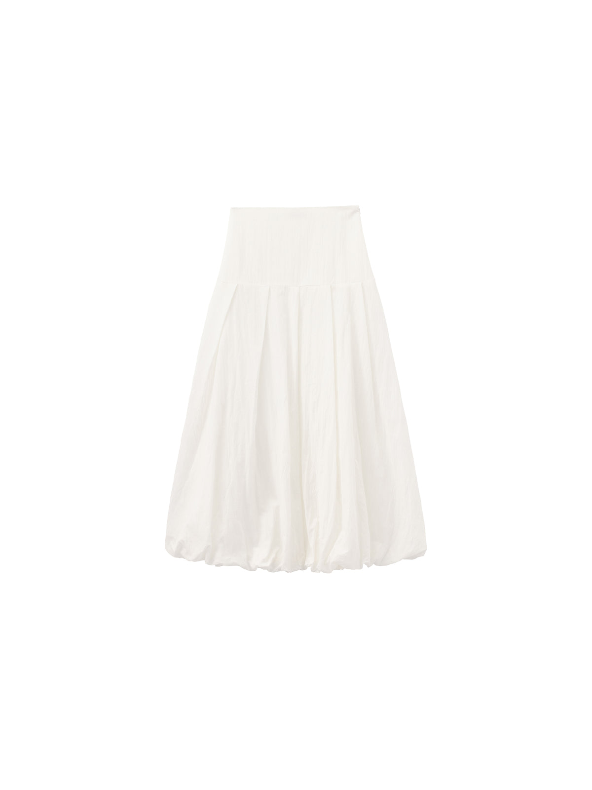 CUBIC Lyocell Pleated Tulip Skirt-14
