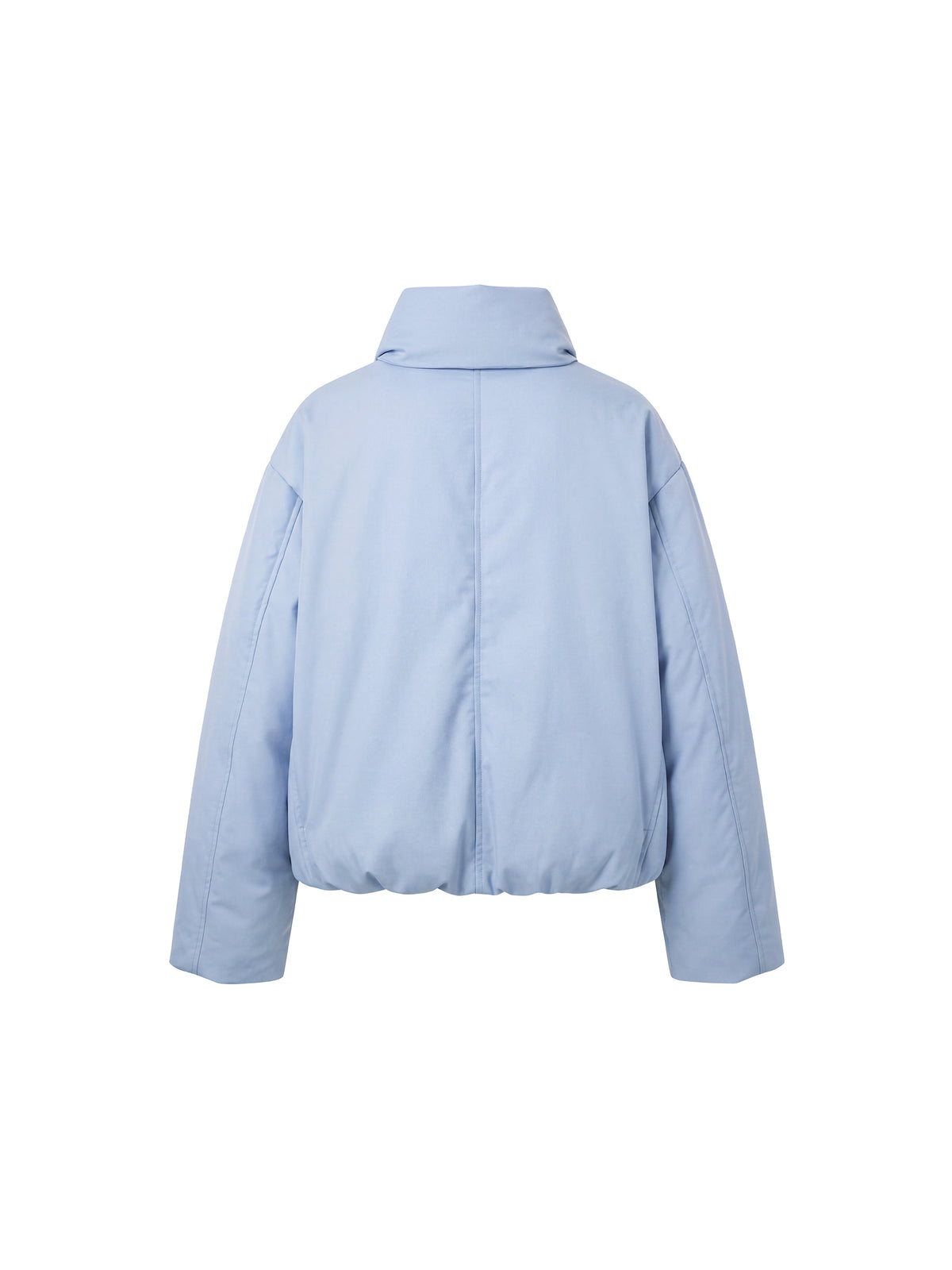 CUBIC Detachable Scarf Puffer Down Jacket-14
