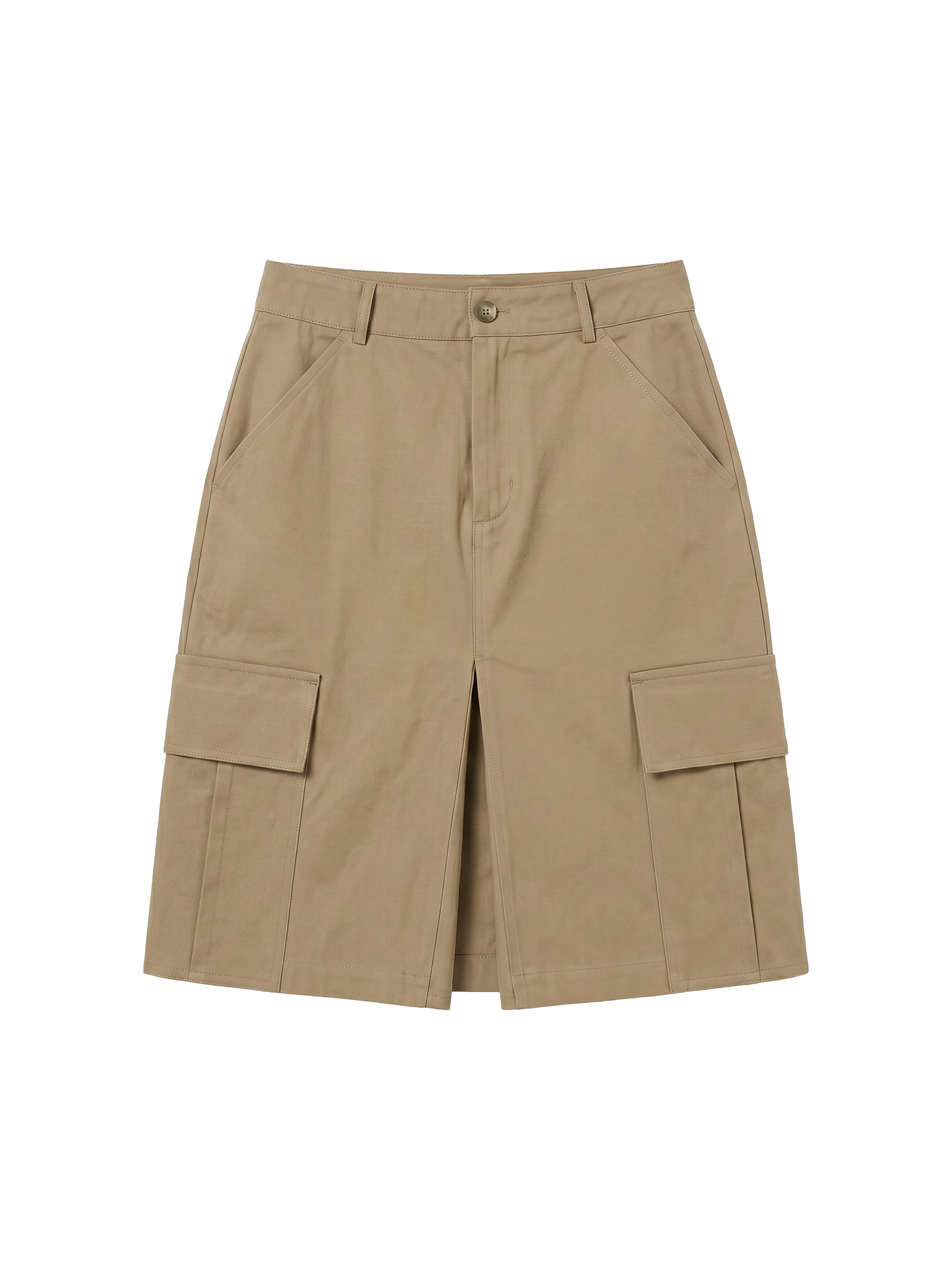 CUBIC Cargo Pleated Skirt-14