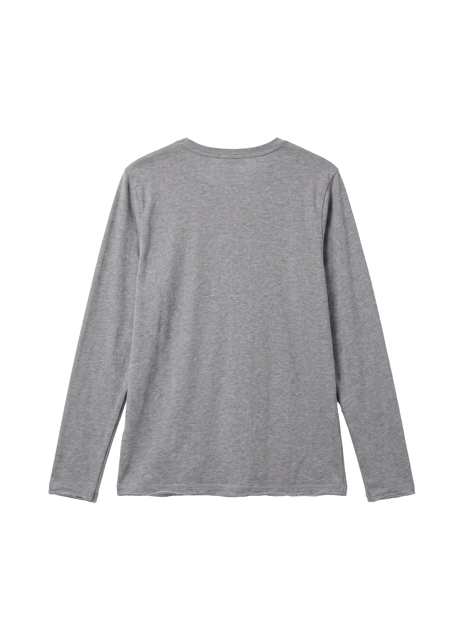 CUBIC Button Front Henley Long Sleeve Top-14