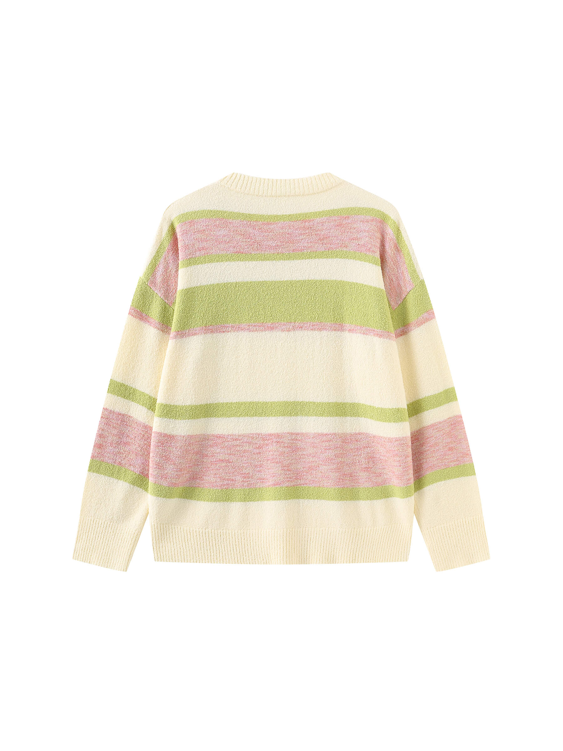 Striped Knit Sweater-17
