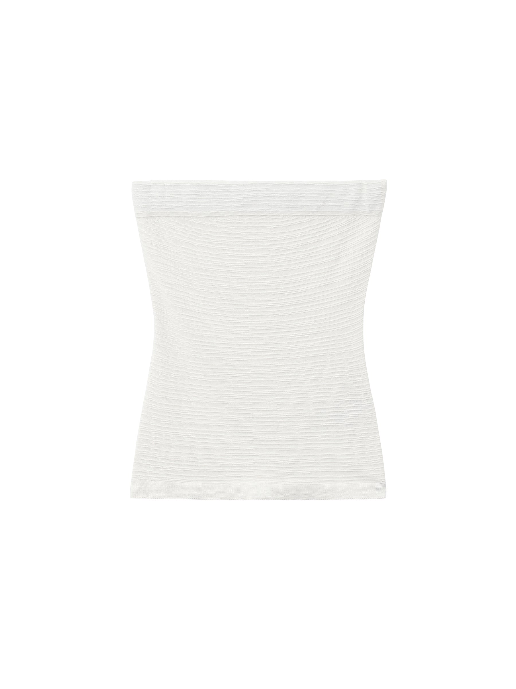 Sculpted Textured Fitted Knit Top-15